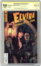 Elvira Mistress of the Dark #2B Cermak CBCS 9.8 Witnessed Sig 2018 picture