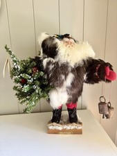 Vtg 1986 Christmas Yukon Cornelius Santa Donna Lalato S&D Creations 14” Handmade picture