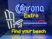 Corona Extra Find Your Beach Neon Sign 24