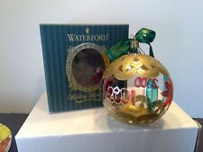 Waterford Holiday Heirlooms LE 7013 of 8000 New Year 2000/2001 Ornament picture