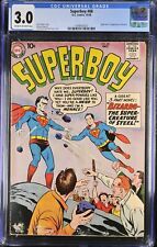 Superboy #68 CGC GD/VG 3.0 1st Appearance of Bizarro Swan/Kaye Cover Art picture