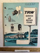 VTG 1971 TRW Service and Repair Items Catalog No.SS-271 TRW Replacement Division picture
