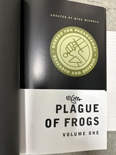 B.P.R.D.:Plague of Frogs Vol. 1 HC 1st. Printing Signed by:Kolins,Mignola & Sook picture
