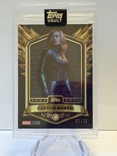 2026 Topps Marvel Vault True Greatness Captain Marvel /10 Black TG-24 Diamond picture