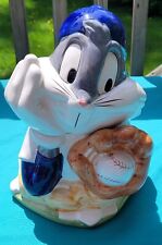 Bugs Bunny Baseball Cookie Jar Vintage Warner Brothers Ceramic Looney Tunes Cute picture