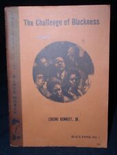 The Challenge of Blackness by Lerone Bennett; Black Paper No.1  Booklet, 1970 picture