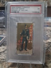 N224 1888 Kinney Military Series Soldier of the Line Sweden - PSA 1 picture
