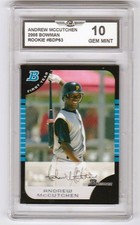 2005 BOWMAN ANDREW MCCUTCHEN ROOKIE BASEBALL CARD PITTSBURGH PIRATES picture