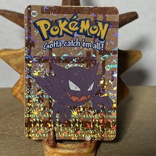 Pokemon TV Animation Prism Haunter #093 Holo Sticker RARE LP LOOK picture