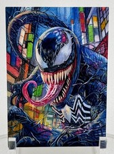 GGC Studio Marvel Venom Artist Hand Drawn Sketch Card 1/1 ACEO ORIGINAL ART picture