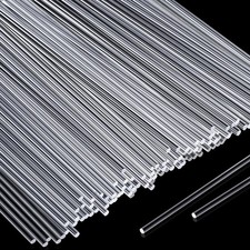 Vicenpal 120 Pcs 8 Inch Clear Acrylic Rods 2 mm Plant Stakes Acrylic Dowel Rods picture