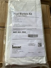 ( Lot of 10 ) Busse Hospital Post Mortem Kits with Straight Zipper Bag - 904 picture