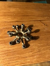 Nice Vtg Mid Century Modernist Dansk Denmark Cast Candle Atomic Holder picture