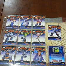Upper Deck Transformers: The Movie 40th Anniv Special Edition 10-Card Lot 2016 picture