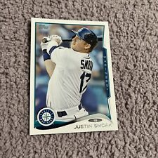 2014 Topps Series 1 #213 Justin Smoak  Seattle Mariners Baseball Card picture