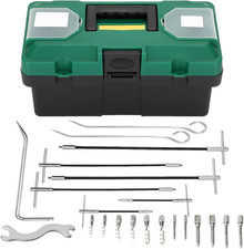 23PCS Packing Extractor Set,Portable Steel Alloy Packing Puller Tool Set,Flexibl picture