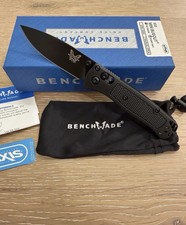 Benchmade 533BK-2 Mini Bugout Black CF-Elite Handle CPM-S30V Blade Steel USA picture