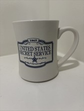 RARE VTG Official RFSJ US Secret Service Collectors Mug Sold in Employee Stores picture