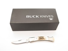 Buck Custom Shop 503 Prince Elk Horn Folding Lockback Pocket Knife picture