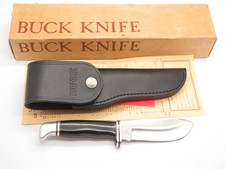 Vintage 1973-80 Buck 103 Skinner 3 Three Liner Hunting Fixed Blade Knife & Box picture