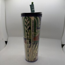New Mike Wilcox Antelope Tumbler 24 Oz Art Deco picture
