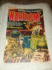 Warfront #23 harvey comics 1954 golden age lee elias war cover art The Holdout picture