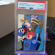 Popeye 1994 Popeye #54 Pleased to Meet-Cha PSA 8 Non-Sport Trading Card picture