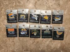 LOT OF 11 DIFFERENT NHL 2018 NHL ALL STAR GAME TAMPA LAPEL PINS WINCRAFT picture