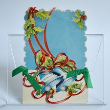 Vintage Unmarked Unknown Brand Christmas Card picture