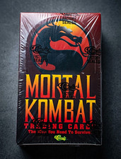 VINTAGE 1994 Mortal Kombat Series 1 Trading Card Box FACTORY SEALED picture