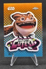 2026 Topps Chrome Star Wars Galaxy's Cutest Loth-Cat Refractor 05/25 picture