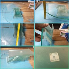 Rare PartyLite One-Piece Stairway Glass Centerpiece - Solid Fused 12