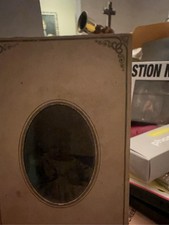 antique photograph frame brown picture