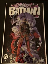 Absolute Batman #19 🔥 Clay Mann Signed Death Note Homage 🔥 NM- picture