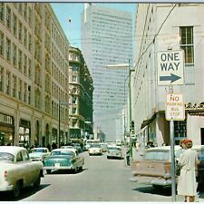 c1950s Dallas, TX Commerce St Republic National Bank Building Downtown PC A126 picture