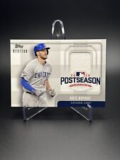 2017 Topps Postseason Performance Relic #PPRKB Kris Bryant /100 Chicago Cubs picture