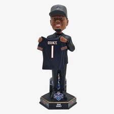 Rome Odunze Chicago Bears 2024 Draft Pick Bobblehead NFL Football picture