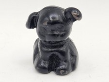 Antique Miniature Cast Iron Figurine Paperweight Labeled
