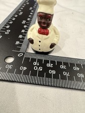 THIMBLE VINTAGE PORCELAIN BLACK AMERICANA 