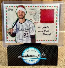 2024 Topps Holiday Kris Bryant #HRC-KB Holiday Relic /75 Colorado Rockies picture