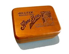 LOU GEHRIG ALS Wood Pill Box Rilutek **YANKEES**RARE**GREAT CONDITION** picture
