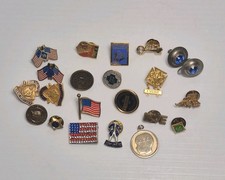 Vtg Registered Pharmacy Cub Scout Flag Ramses Charm Earrings Ect Lapel Pin Lot picture
